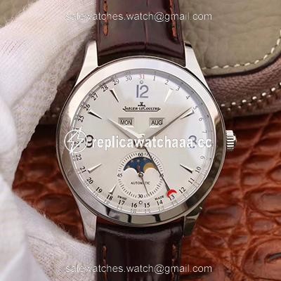 Jaeger-LeCoultre Master Calendar 1558420 OM Factory Silver Dial Jaeger-LeCoultre Master Calendar 1558420 OM Factory Silver Dial