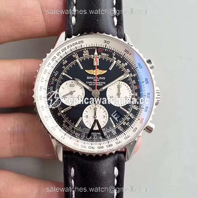 Breitling Navitimer GMT AB044121/BD24/441X/A20BA.1 JF Factory Black Dial Breitling Navitimer GMT AB044121/BD24/441X/A20BA.1 JF Factory Black Dial