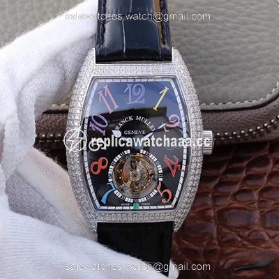 Franck Muller Crazy Color Dreams Tourbillon 8880 Black Dial Franck Muller Crazy Color Dreams Tourbillon 8880 Black Dial
