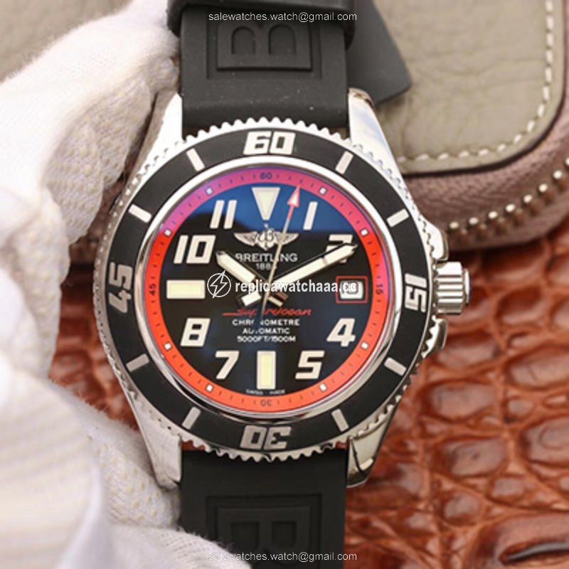 Breitling Superocean 42 Abyss Red A1736402/BA31BKRD ZF Factory Black Dial Breitling Superocean 42 Abyss Red A1736402/BA31BKRD ZF Factory Black Dial