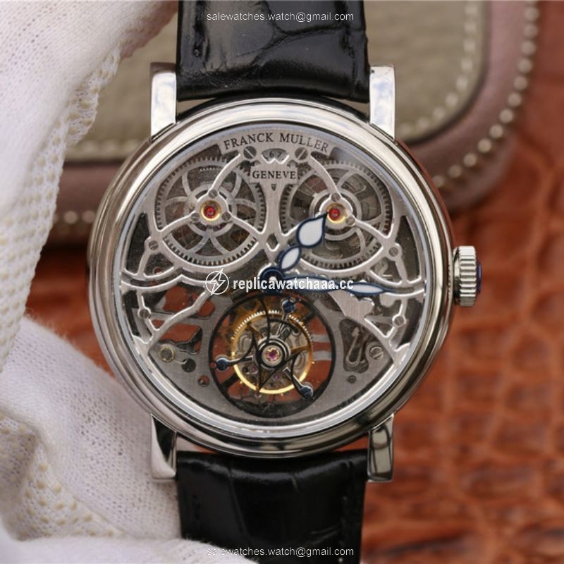 Franck Muller Giga Tourbillon 7048 T G SQT BR Silver Skeleton Dial Franck Muller Giga Tourbillon 7048 T G SQT BR Silver Skeleton Dial