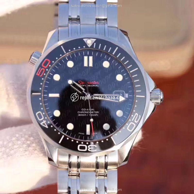 Omega Seamaster 300M James Bond 007 50th Anniversary 212.30.41.20.01.005 MKS Factory Black Dial Omega Seamaster 300M James Bond 007 50th Anniversary 212.30.41.20.01.005 MKS Factory Black Dial