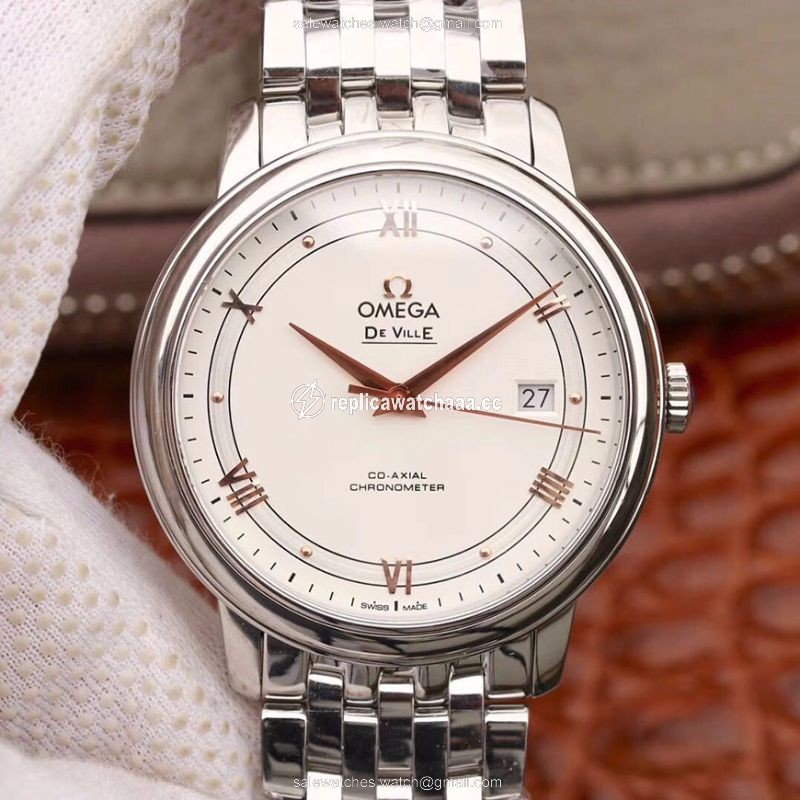 Omega De Ville Prestige 424.10.40.20.02.002 MKS Factory Silver Dial Omega De Ville Prestige 424.10.40.20.02.002 MKS Factory Silver Dial