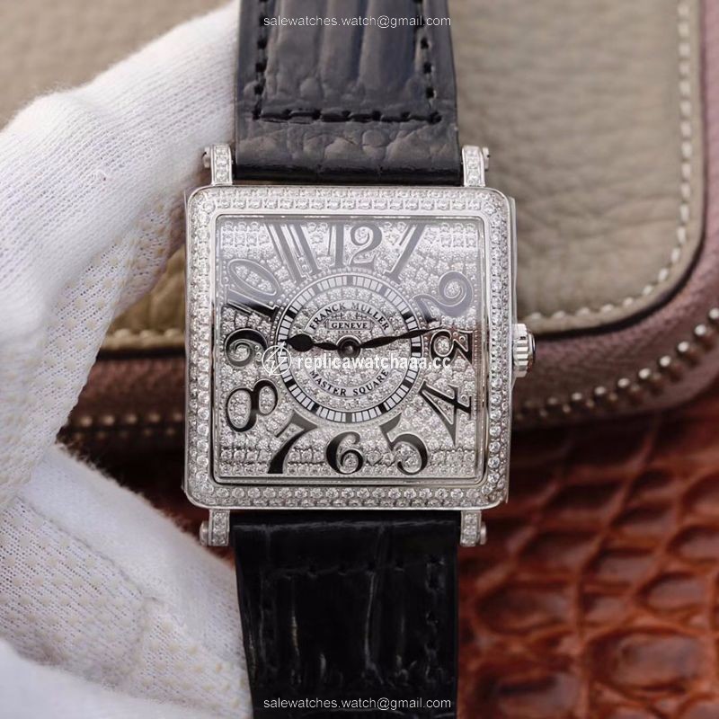 Franck Muller Master Square Ladies 6002 M QZ D Diamond Dial GF Factory Franck Muller Master Square Ladies 6002 M QZ D Diamond Dial GF Factory