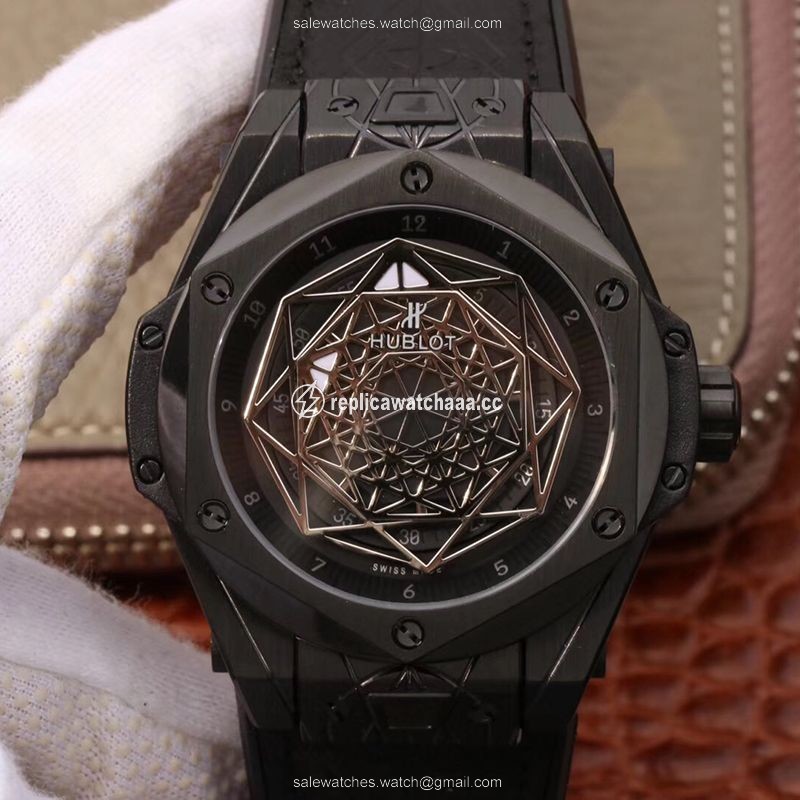 Hublot Big Bang Sang Bleu Magic 415.CX.1112.VR.MXM18 TMF Factory Black Dial Hublot Big Bang Sang Bleu Magic 415.CX.1112.VR.MXM18 TMF Factory Black Dial