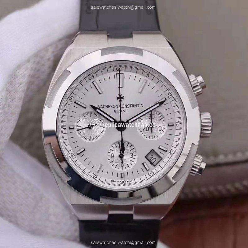 Vacheron Constantin Overseas Chronograph 5500V/110A-B075 8F Factory Silver Dial Vacheron Constantin Overseas Chronograph 5500V/110A-B075 8F Factory Silver Dial