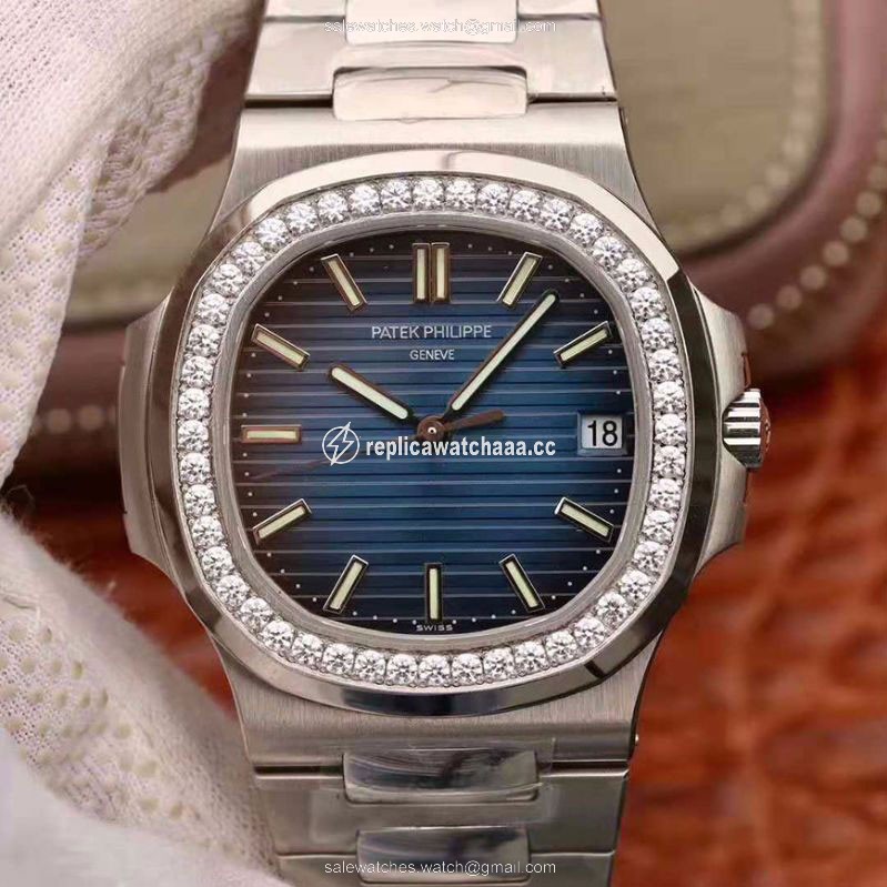 Patek Philippe Nautilus 5711 PF Factory Diamond Bezel Blue Dial Patek Philippe Nautilus 5711 PF Factory Diamond Bezel Blue Dial