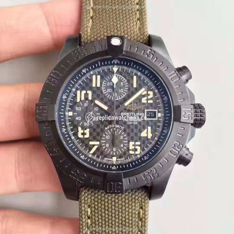 Breitling Avenger II USA Military Limited Edition M133715N GF Factory Fiber Dial Breitling Avenger II USA Military Limited Edition M133715N GF Factory Fiber Dial