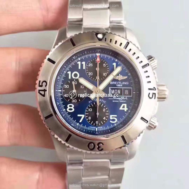 Breitling Superocean Chronograph Steelfish A13341C3/C893 GF Factory Blue Dial Breitling Superocean Chronograph Steelfish A13341C3/C893 GF Factory Blue Dial