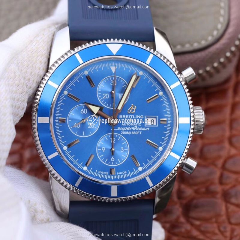 Breitling Superocean Heritage II Chronograph A1331216 OM Factory Blue Dial Breitling Superocean Heritage II Chronograph A1331216 OM Factory Blue Dial