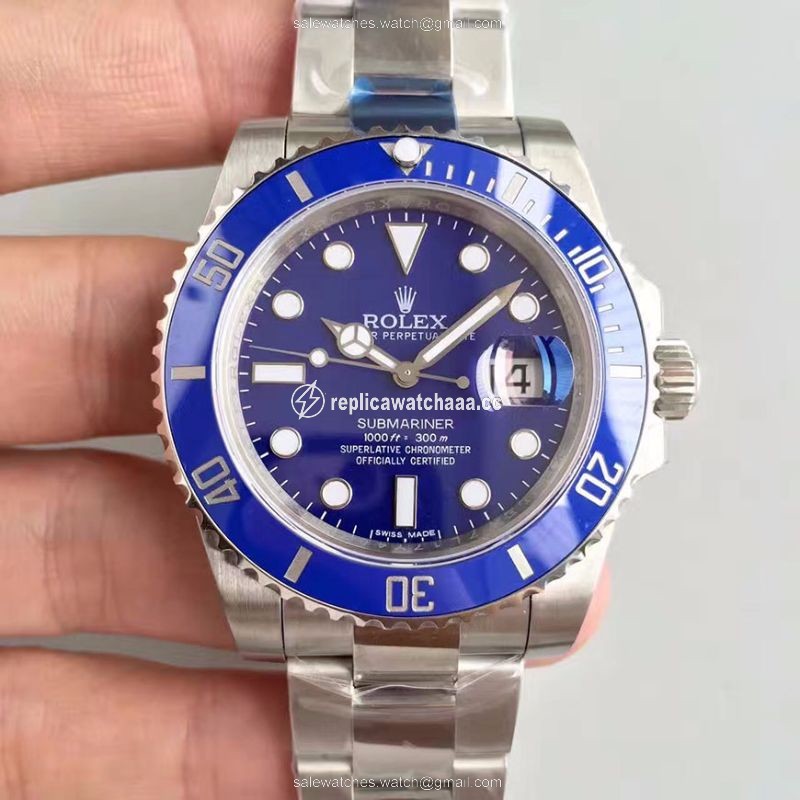 Rolex Submariner Date 116619LB 40MM Noob Factory Blue Dial Rolex Submariner Date 116619LB 40MM Noob Factory Blue Dial
