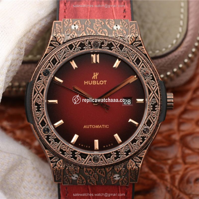 Hublot Classic Fusion Arturo Fuente Limited Edition 511.OX.6670.LR.OPX17 JJ Factory Red Dial Hublot Classic Fusion Arturo Fuente Limited Edition 511.OX.6670.LR.OPX17 JJ Factory Red Dial