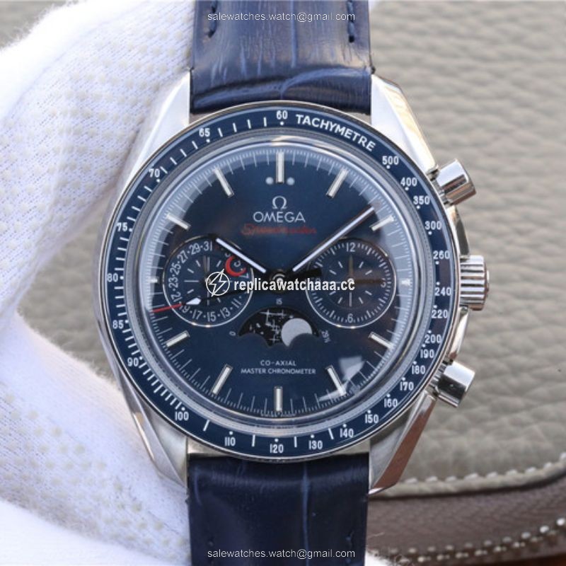 Omega Speedmaster 44.25MM 304.33.44.52.03.001 BF Factory Blue Dial Omega Speedmaster 44.25MM 304.33.44.52.03.001 BF Factory Blue Dial