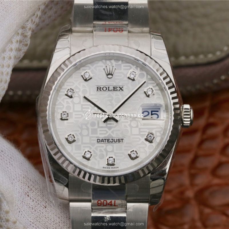 Rolex Datejust 116234 36MM AR Factory Diamond-printed Dial Rolex Datejust 116234 36MM AR Factory Diamond-printed Dial