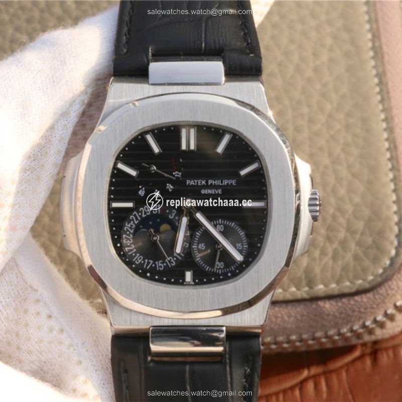 Patek Philippe Nautilus Moonphase 5712G-001 Black Dial Patek Philippe Nautilus Moonphase 5712G-001 Black Dial