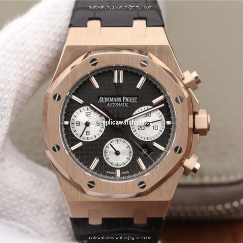 Audemars Piguet Royal Oak Chronograph 26331OR.OO.1220OR OM Factory Black Dial Audemars Piguet Royal Oak Chronograph 26331OR.OO.1220OR OM Factory Black Dial