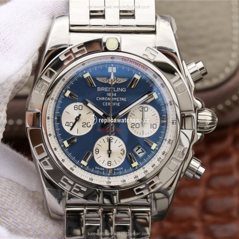 Breitling Chronomat 44MM AB011012/C788/435X/A20BA.1 GF Factory Blue Dial Breitling Chronomat 44MM AB011012/C788/435X/A20BA.1 GF Factory Blue Dial