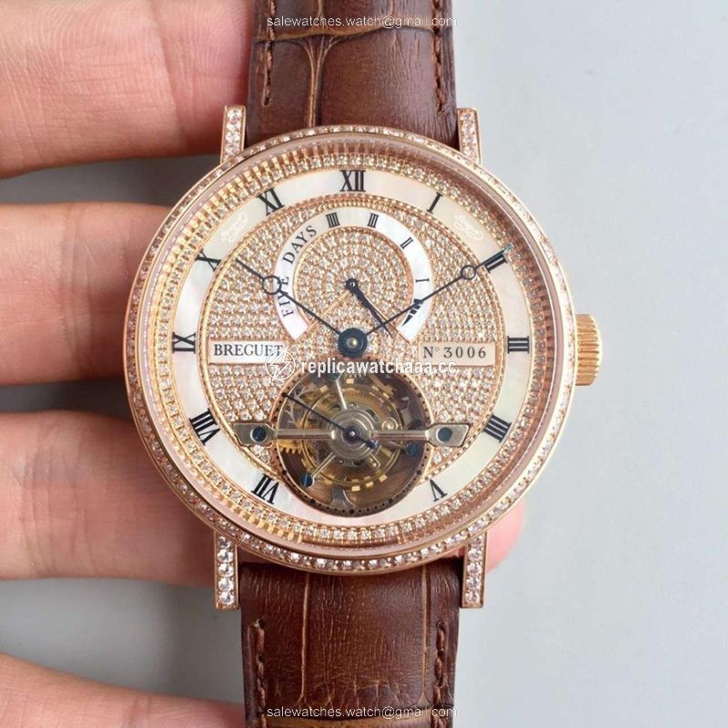 Breguet Classique Complications Tourbillon 5317BR/12/9V6 Diamond Dial Breguet Classique Complications Tourbillon 5317BR/12/9V6 Diamond Dial