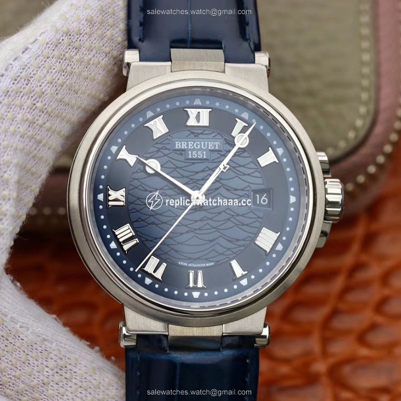 Breguet Marine 5517BB/Y2/9ZU V9 Factory Blue Dial Breguet Marine 5517BB/Y2/9ZU V9 Factory Blue Dial