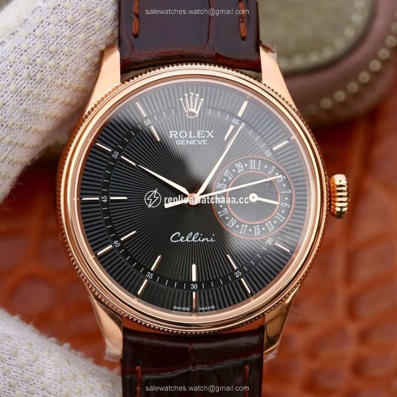 Rolex Celini Date 50515 MKS Factory 18K Rose Gold Case Rolex Celini Date 50515 MKS Factory 18K Rose Gold Case
