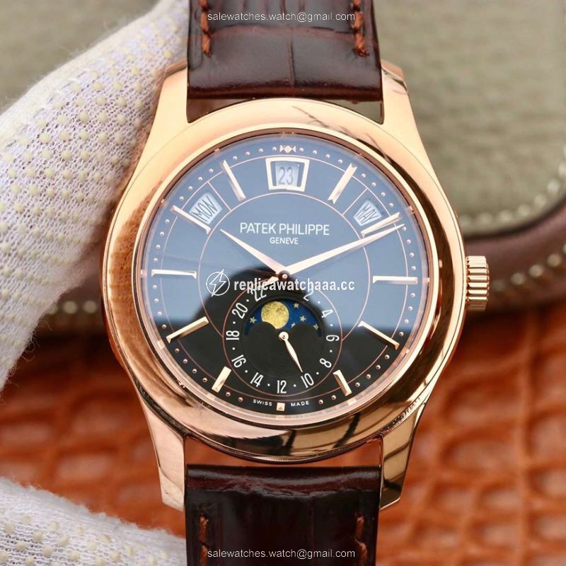 Patek Philippe Annual Calendar 5205G-001 KM Factory Black Dial Patek Philippe Annual Calendar 5205G-001 KM Factory Black Dial