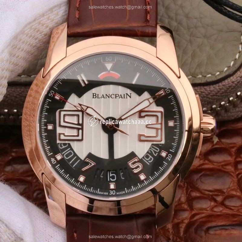 Blancpain L-EVOLUTION 8805-1134-53B Rose Gold Case Black Dial Blancpain L-EVOLUTION 8805-1134-53B Rose Gold Case Black Dial