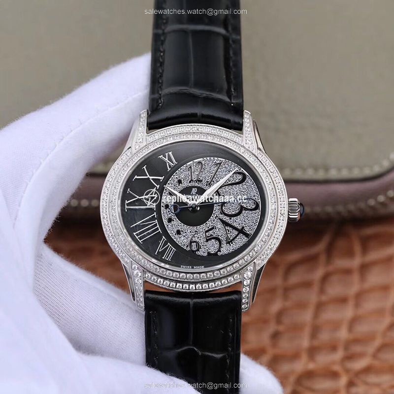 Audemars Piguet Millenary Lady 77302BC.ZZ.D001CR.01 Black Dial Audemars Piguet Millenary Lady 77302BC.ZZ.D001CR.01 Black Dial
