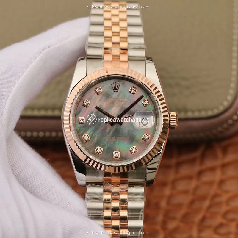 Rolex Datejust 36mm GM Factory Grey Mother-Of-Pearl Dial Rolex Datejust 36mm GM Factory Grey Mother-Of-Pearl Dial