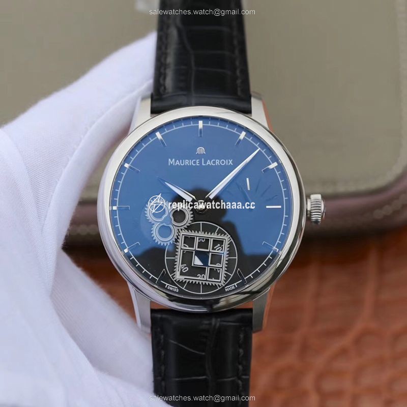Maurice Lacroix Masterpiece MP7158-SS001-301-1 AM Factory Black Dial Maurice Lacroix Masterpiece MP7158-SS001-301-1 AM Factory Black Dial