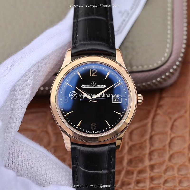 Jaeger LeCoultre Master Control Date Q1542520 ZF Factory Black Dial Jaeger LeCoultre Master Control Date Q1542520 ZF Factory Black Dial