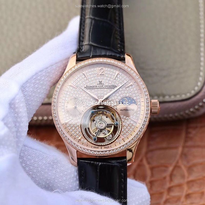 Jaeger-LeCoultre Master Complication Functions Tourbillon 18K Rose Gold Diamonds Dial Jaeger-LeCoultre Master Complication Functions Tourbillon 18K Rose Gold Diamonds Dial