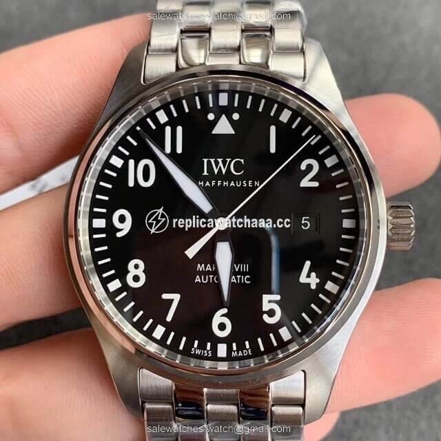 IWC Pilot IW327011 V7 Factory Black Dial IWC Pilot IW327011 V7 Factory Black Dial