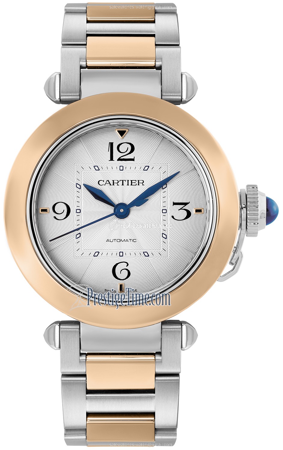 w2pa0008 Cartier Pasha Automatic 35mm Ladies Watch w2pa0008 Cartier Pasha Automatic 35mm Ladies Watch