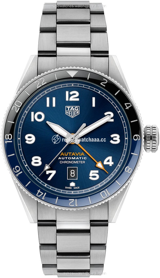 wbe511a.ba0650 Tag Heuer Autavia COSC GMT 42mm Mens Watch wbe511a.ba0650 Tag Heuer Autavia COSC GMT 42mm Mens Watch