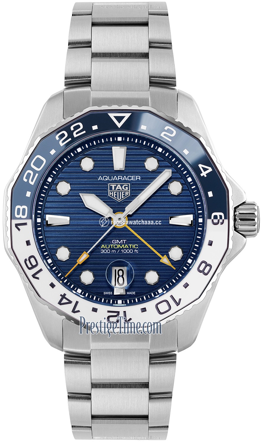 wbp2010.ba0632 Tag Heuer Aquaracer Automatic GMT 43mm Mens Watch wbp2010.ba0632 Tag Heuer Aquaracer Automatic GMT 43mm Mens Watch