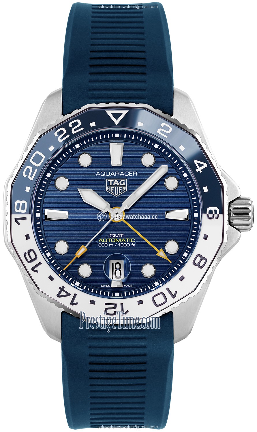 wbp2010.ft6198 Tag Heuer Aquaracer Automatic GMT 43mm Mens Watch wbp2010.ft6198 Tag Heuer Aquaracer Automatic GMT 43mm Mens Watch