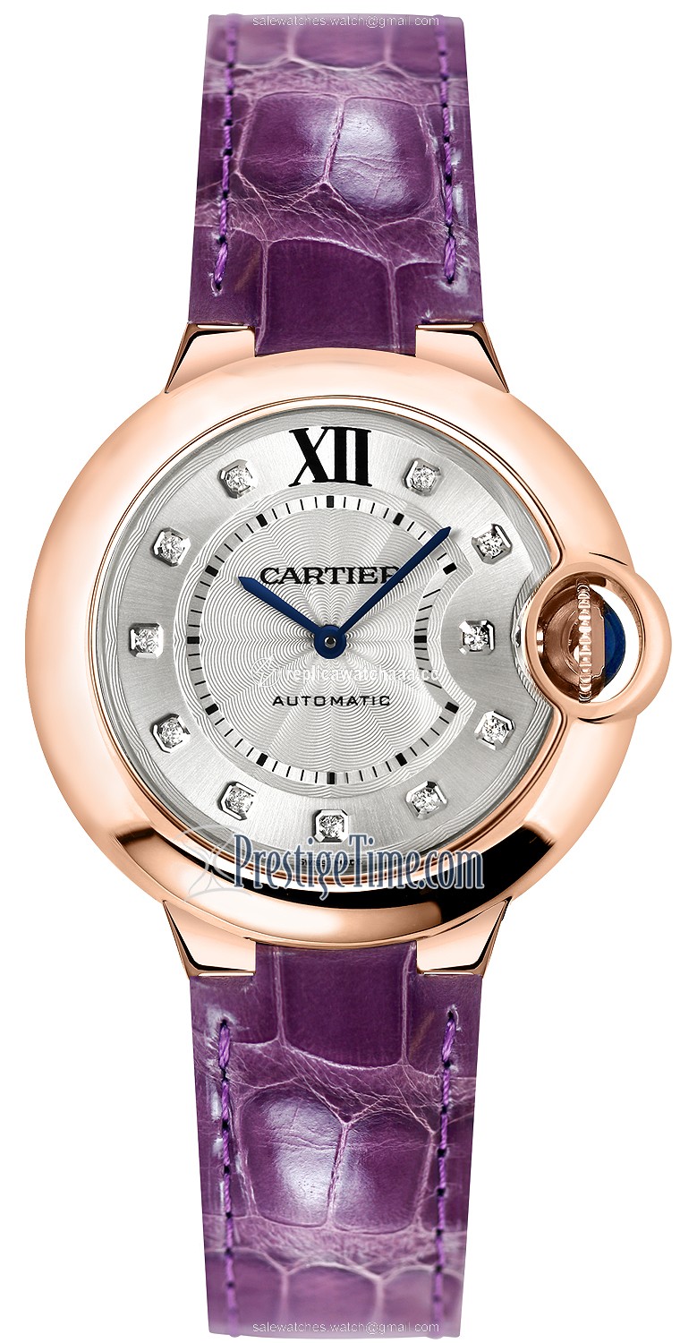 we902063 Cartier Ballon Bleu - 33mm Ladies Watch we902063 Cartier Ballon Bleu - 33mm Ladies Watch