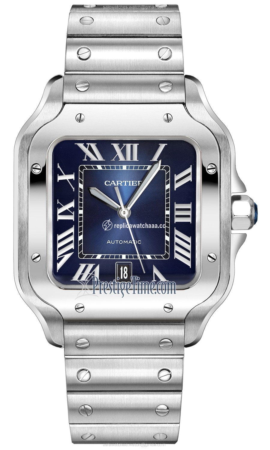 wssa0030 Cartier Santos De Cartier Large Mens Watch wssa0030 Cartier Santos De Cartier Large Mens Watch