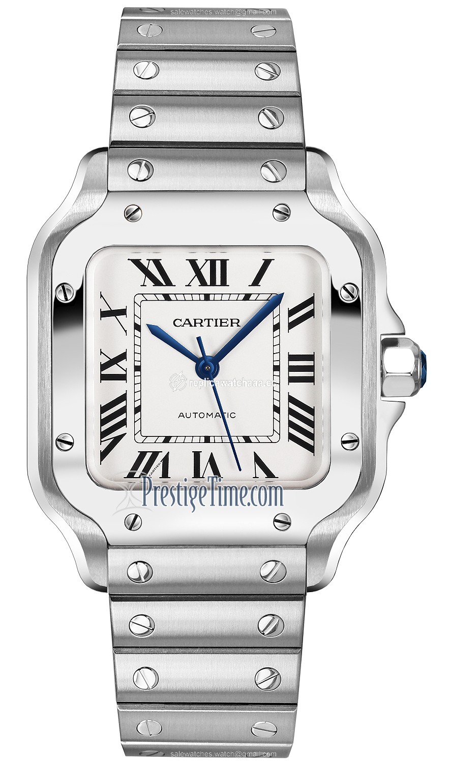 wssa0029 Cartier Santos De Cartier Medium Midsize Watch wssa0029 Cartier Santos De Cartier Medium Midsize Watch