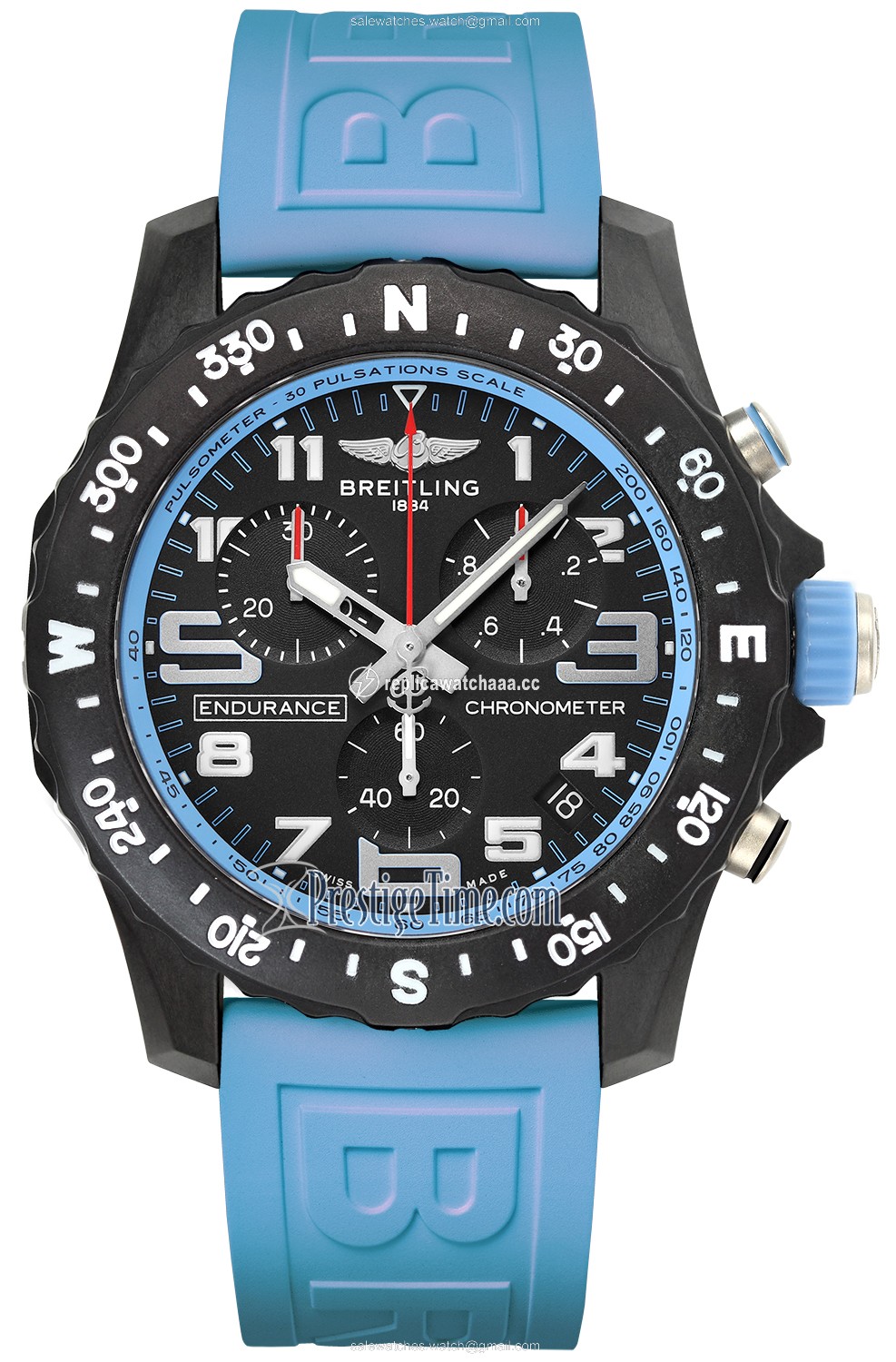 x82310281b1s1 Light Blue Breitling Endurance Pro Quartz 44mm Mens Watch x82310281b1s1 Light Blue Breitling Endurance Pro Quartz 44mm Mens Watch