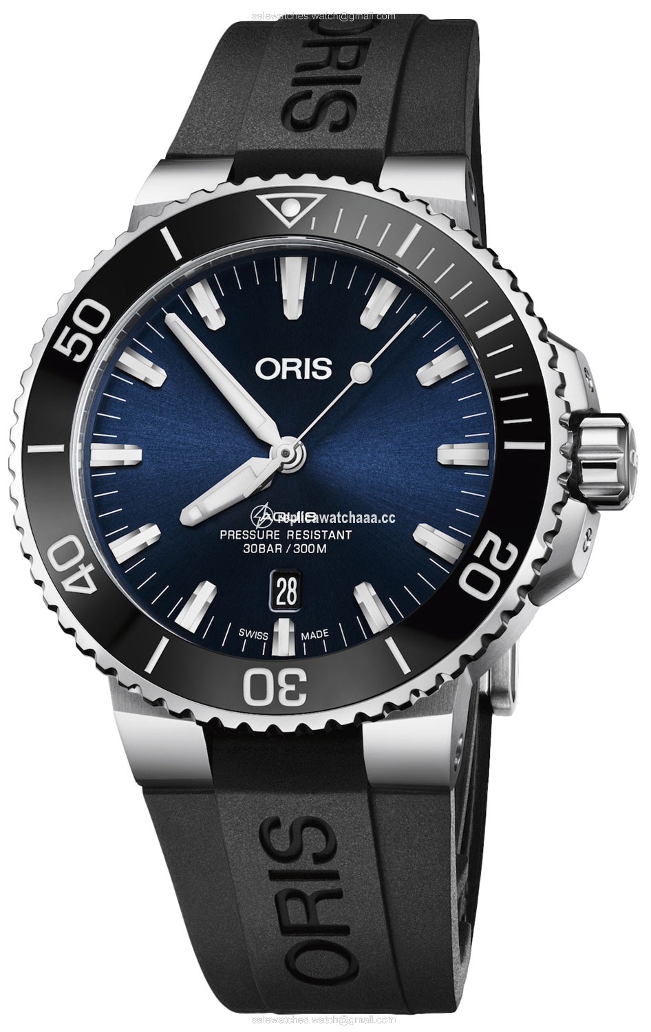 01 733 7730 4135-07 4 24 64EB Oris Aquis Date 43.5mm Mens Watch 1 01 733 7730 4135-07 4 24 64EB Oris Aquis Date 43.5mm Mens Watch 1