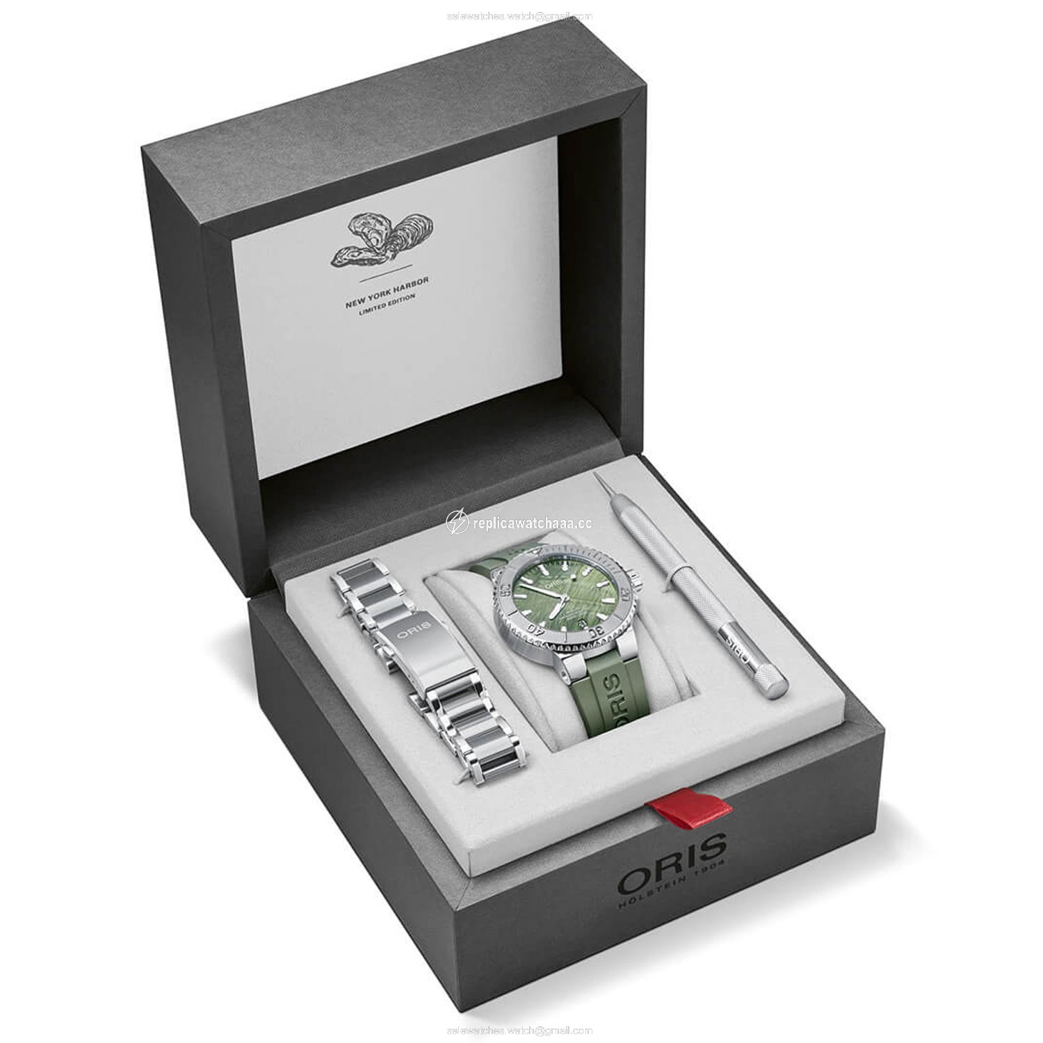 01 733 7766 4187-Set New York Harbor Oris Aquis Date 41.5mm Mens Watch 1 01 733 7766 4187-Set New York Harbor Oris Aquis Date 41.5mm Mens Watch 1