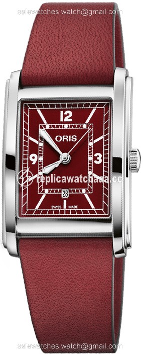 01 561 7783 4068-07 5 19 18 Oris Rectangular Automatic Midsize Watch 1 01 561 7783 4068-07 5 19 18 Oris Rectangular Automatic Midsize Watch 1