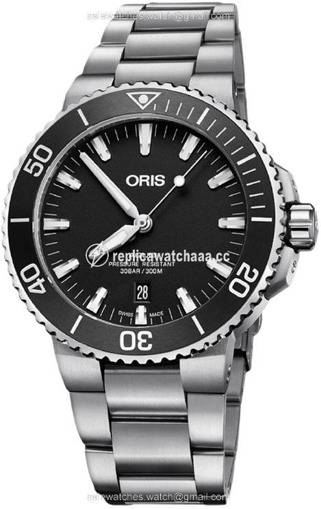 01 733 7730 4124-07 8 24 05EB Oris Aquis Date 43.5mm Mens Watch 1 01 733 7730 4124-07 8 24 05EB Oris Aquis Date 43.5mm Mens Watch 1