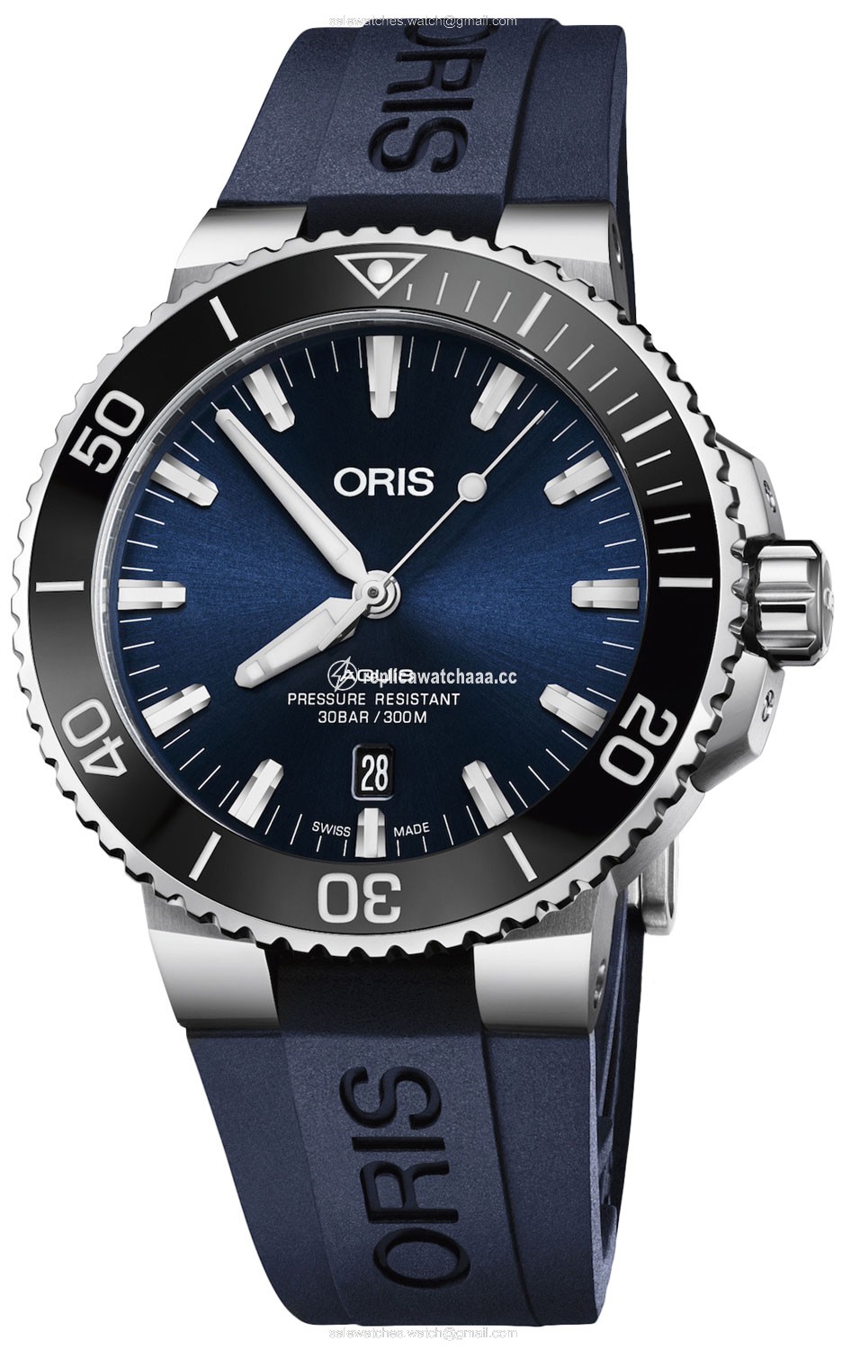 01 733 7730 4135-07 4 24 65EB Oris Aquis Date 43.5mm Mens Watch 1 01 733 7730 4135-07 4 24 65EB Oris Aquis Date 43.5mm Mens Watch 1
