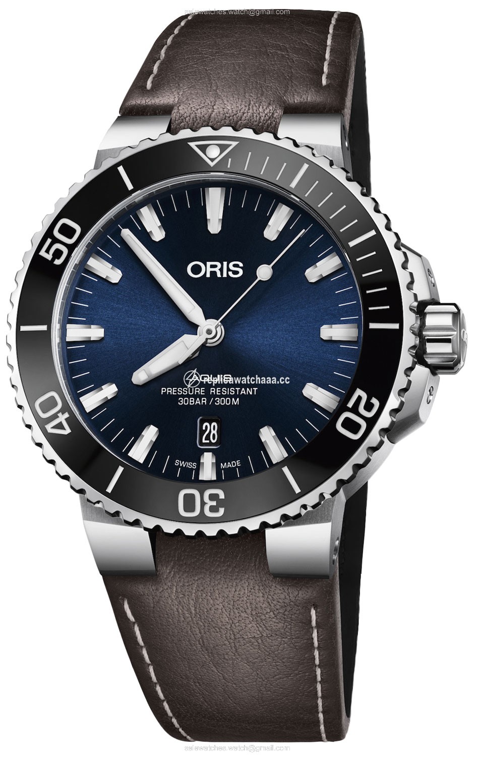 01 733 7730 4135-07 5 24 10EB Oris Aquis Date 43.5mm Mens Watch 1 01 733 7730 4135-07 5 24 10EB Oris Aquis Date 43.5mm Mens Watch 1