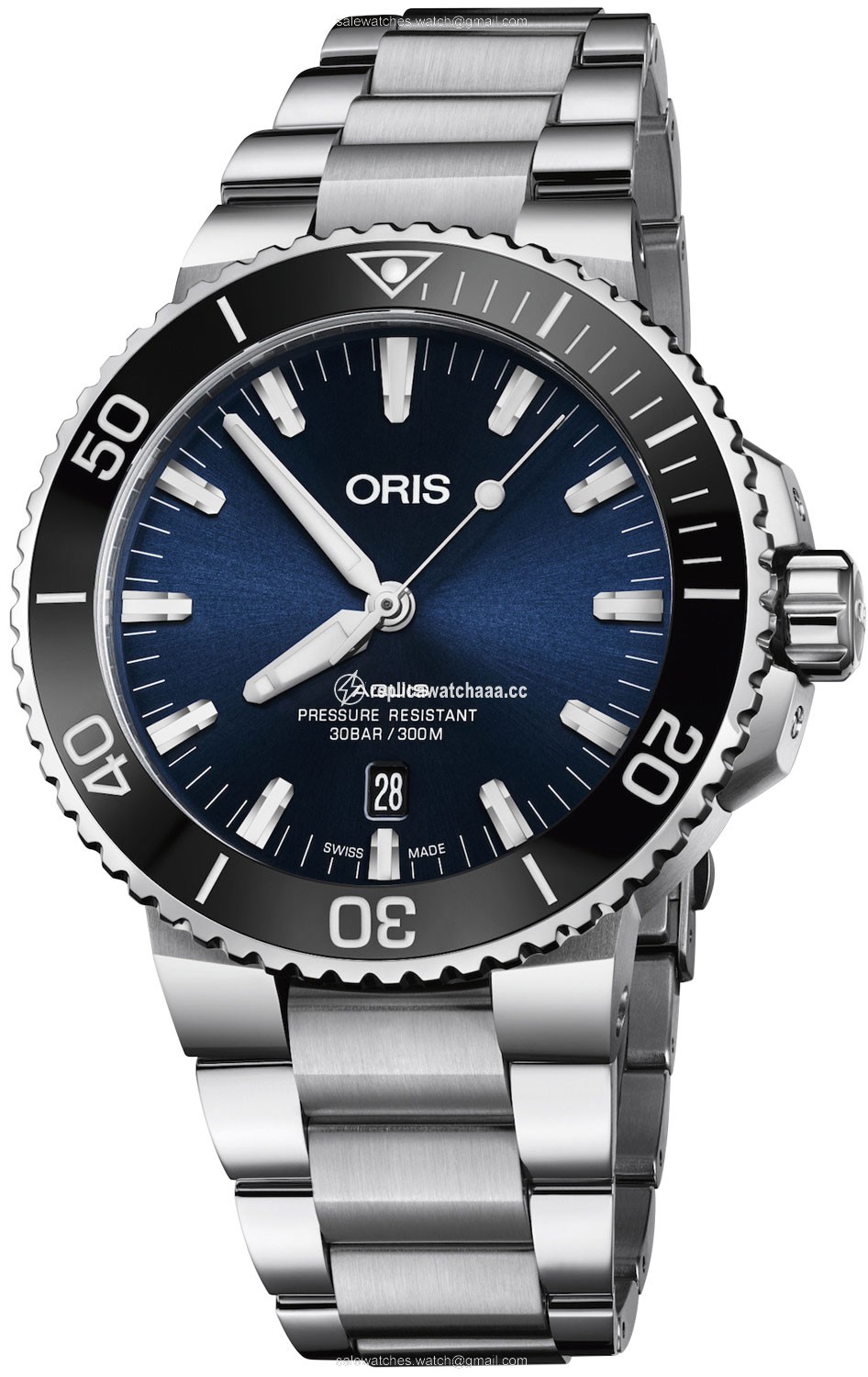 01 733 7730 4135-07 8 24 05PEB Oris Aquis Date 43.5mm Mens Watch 1 01 733 7730 4135-07 8 24 05PEB Oris Aquis Date 43.5mm Mens Watch 1