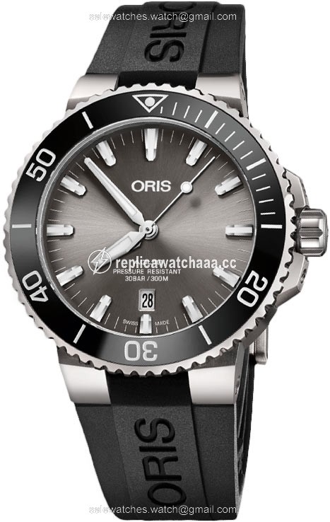 01 733 7730 7153-07 4 24 64TEB Oris Aquis Date 43.5mm Mens Watch 1 01 733 7730 7153-07 4 24 64TEB Oris Aquis Date 43.5mm Mens Watch 1