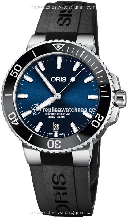 01 733 7732 4135-07 4 21 64FC Oris Aquis Date 39.5mm Mens Watch 1 01 733 7732 4135-07 4 21 64FC Oris Aquis Date 39.5mm Mens Watch 1