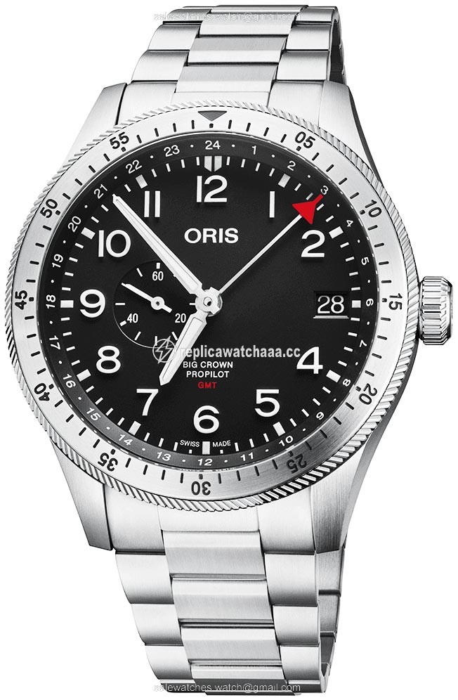 01 748 7756 4064-07 8 22 08 Oris Big Crown ProPilot Timer GMT 44 Mens Watch 1 01 748 7756 4064-07 8 22 08 Oris Big Crown ProPilot Timer GMT 44 Mens Watch 1
